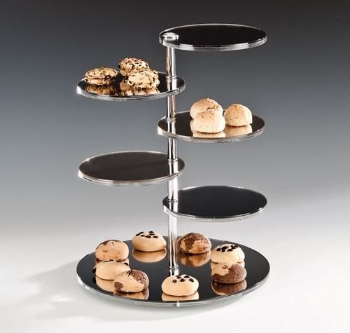 Display Stand With Mirror