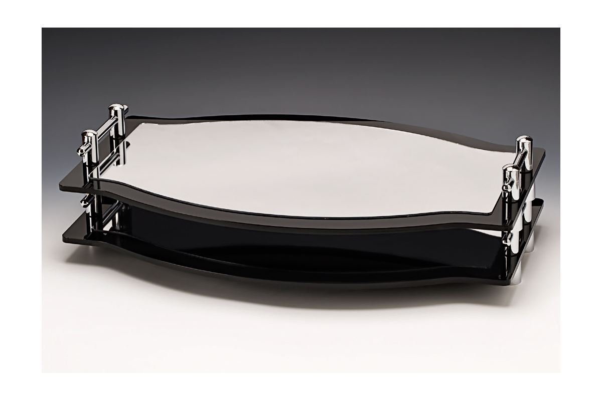 Display Stand With Mirror / Curved