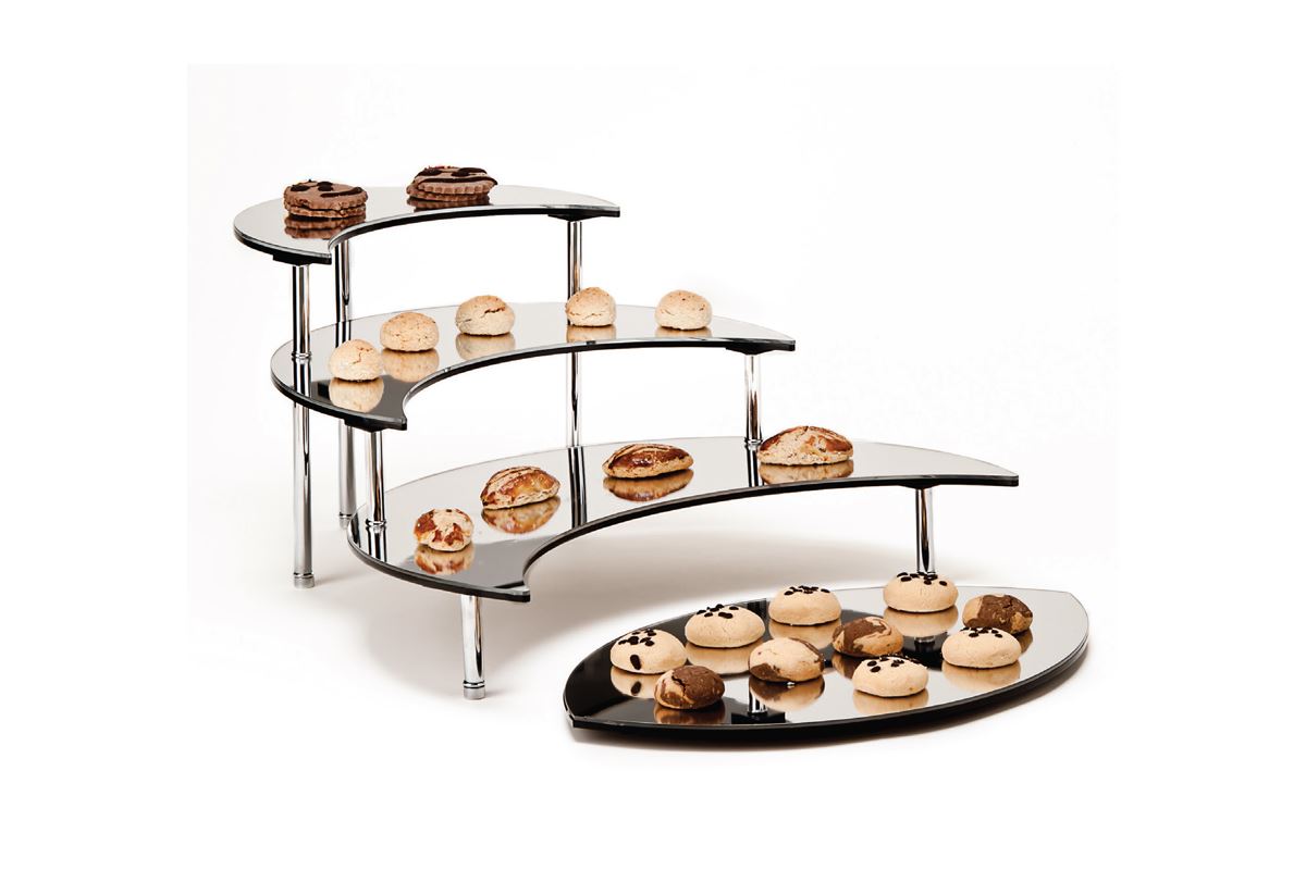Display Stand With Mirror / Hilal