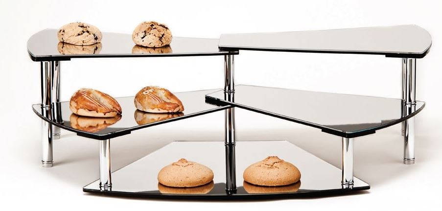 Display Stand With Mirror / Bow Tie