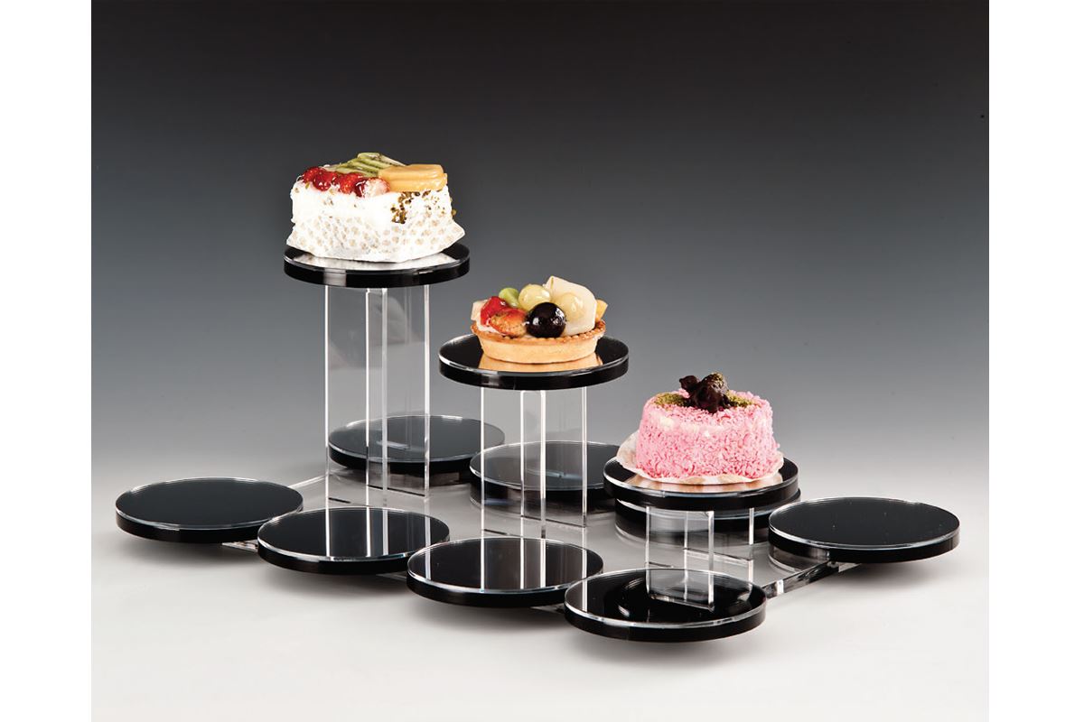 Display Stand With Mirror