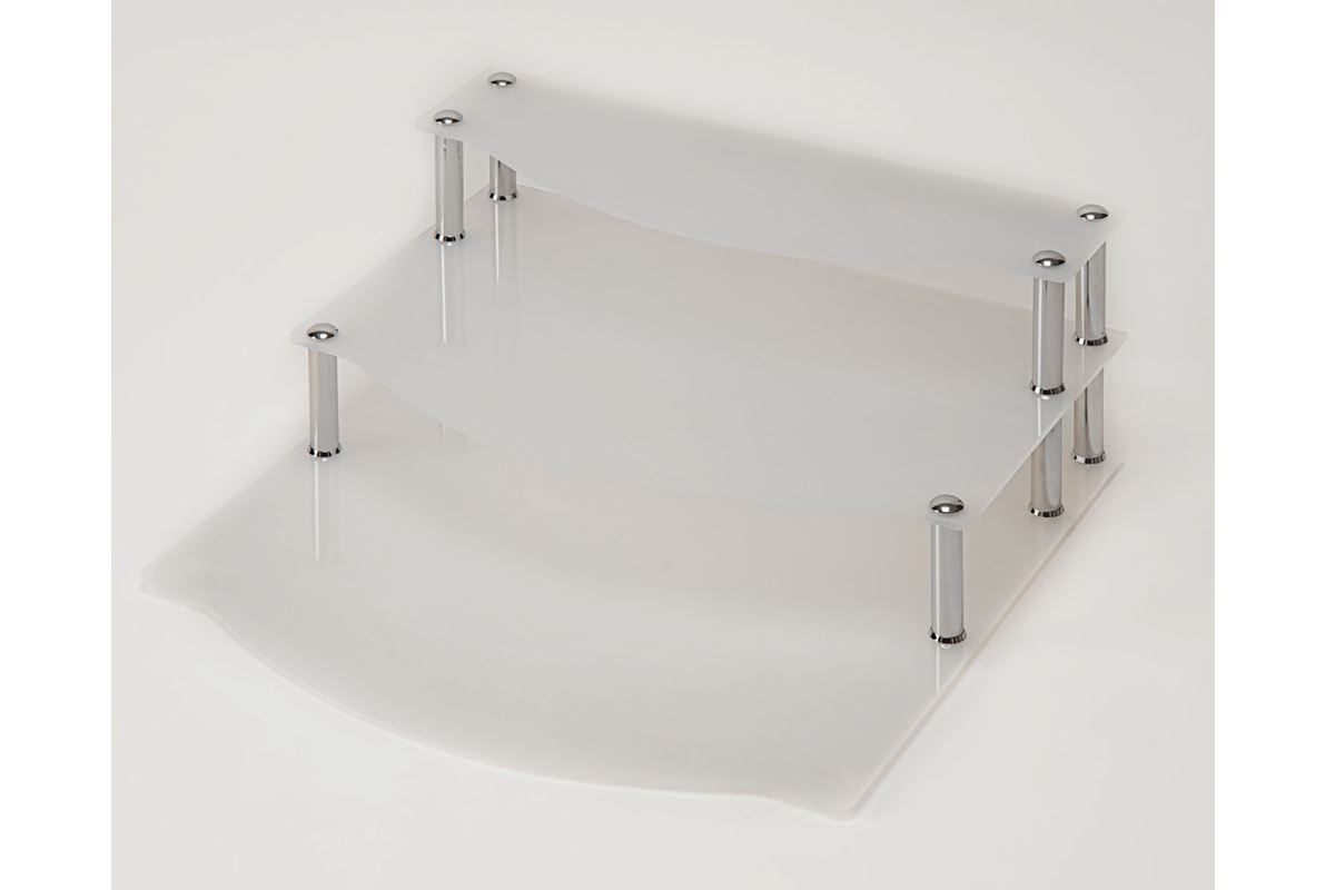 Display Stand With Mirror