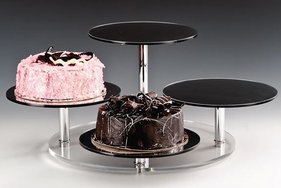 Display Stand With Mirror