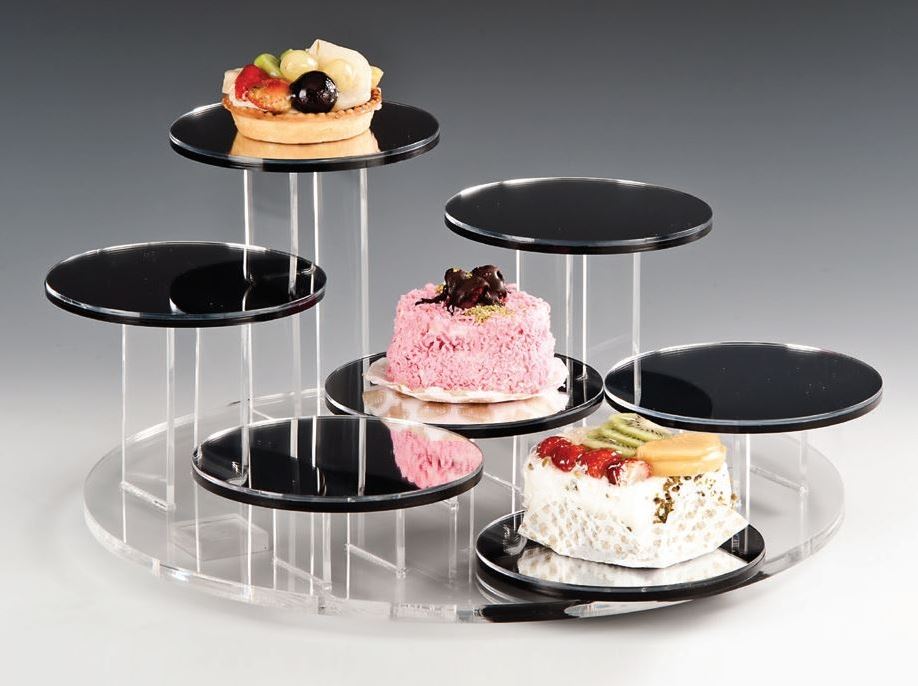 Display Stand With Mirror