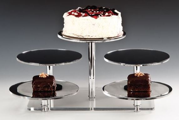 Display Stand With Mirror