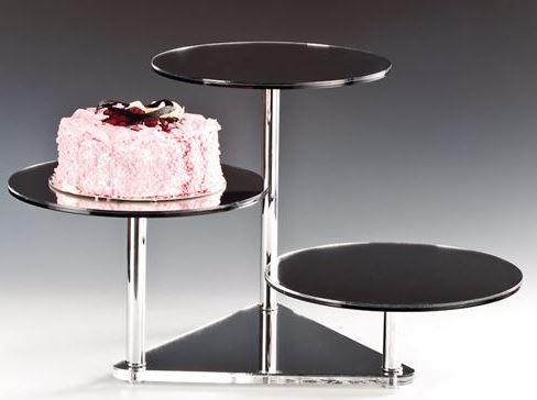 Display Stand With Mirror