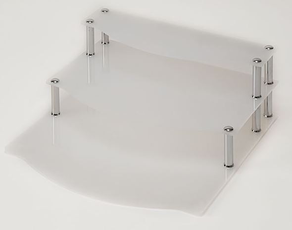 Display Stand With Mirror