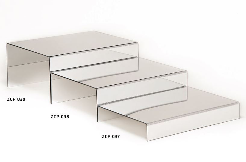 Display Stand With Mirror