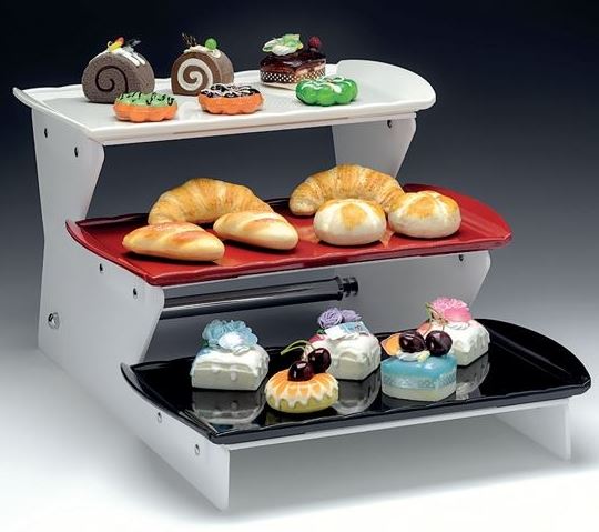 Display Stand With Melamine Tray