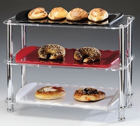Display Stand With Melamine Tray