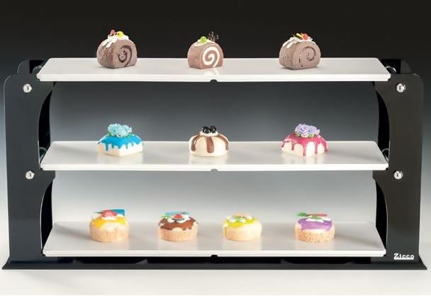 Display Stand With Melamine Tray