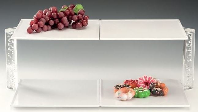 Display Stand With Melamine Tray