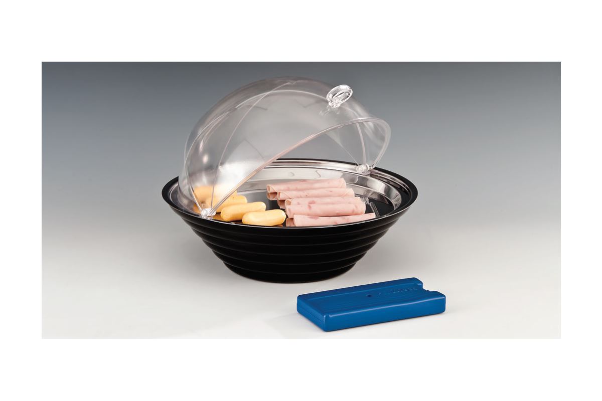 Polycarbonate Rolltop Dısplay Stand Wıth Cover And Cooler