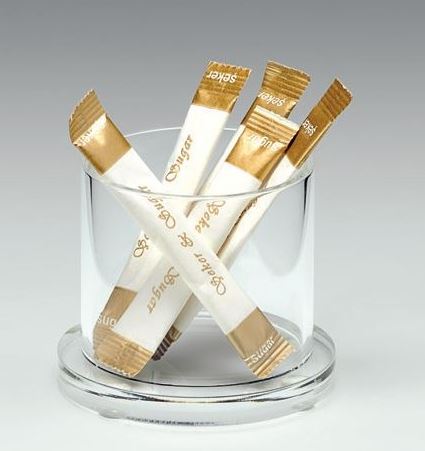 Bar Plastic Bag Sugar Holder Acrylic