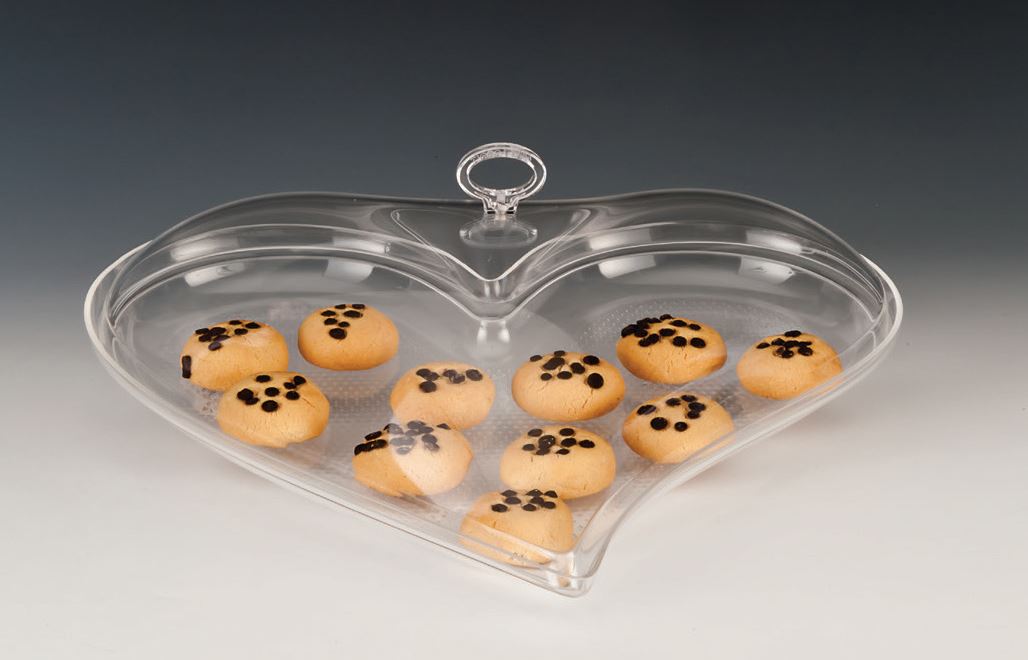 Acrylic Food Container / Heart