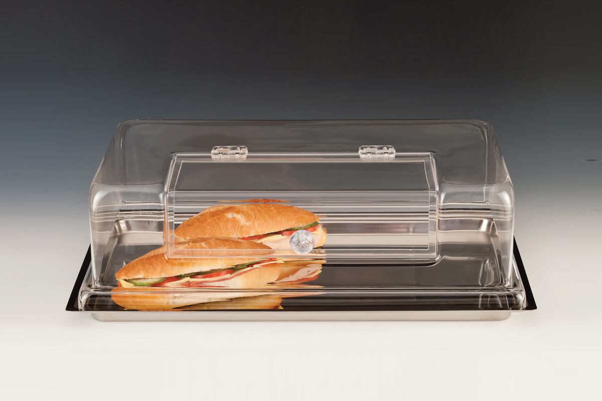 Food Contaıner Wıth Steel Tray / Gn 1/1 18/10