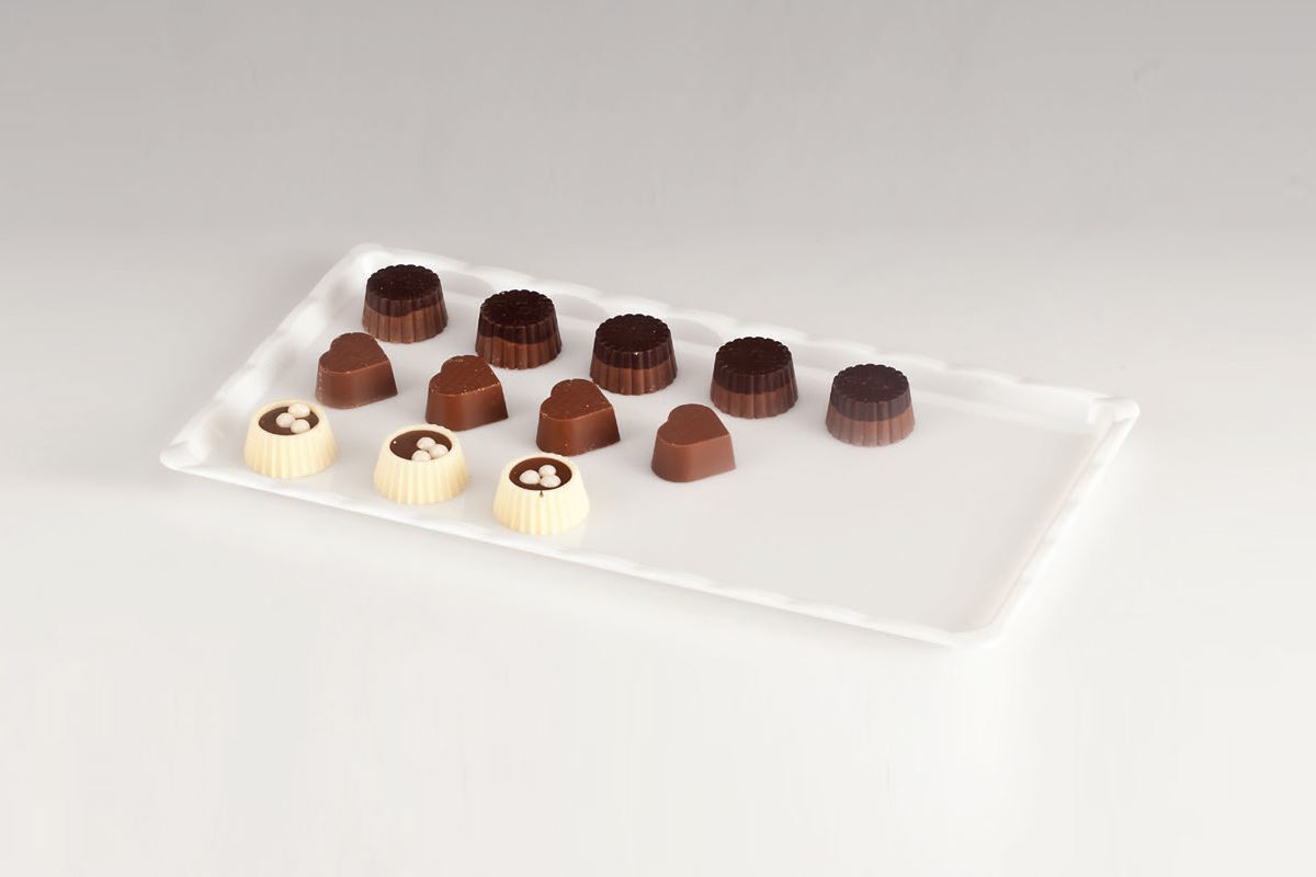 Chocolate Display Tray Polycarbonate