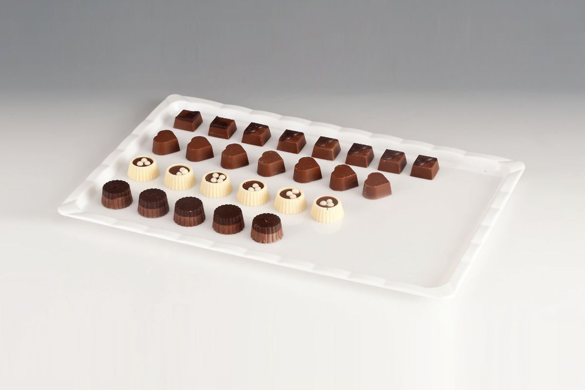 Chocolate Display Tray Polycarbonate