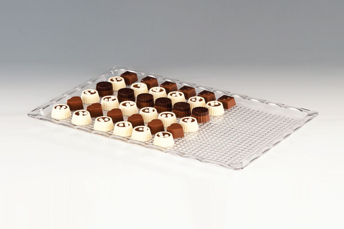 Chocolate Display Tray Polycarbonate