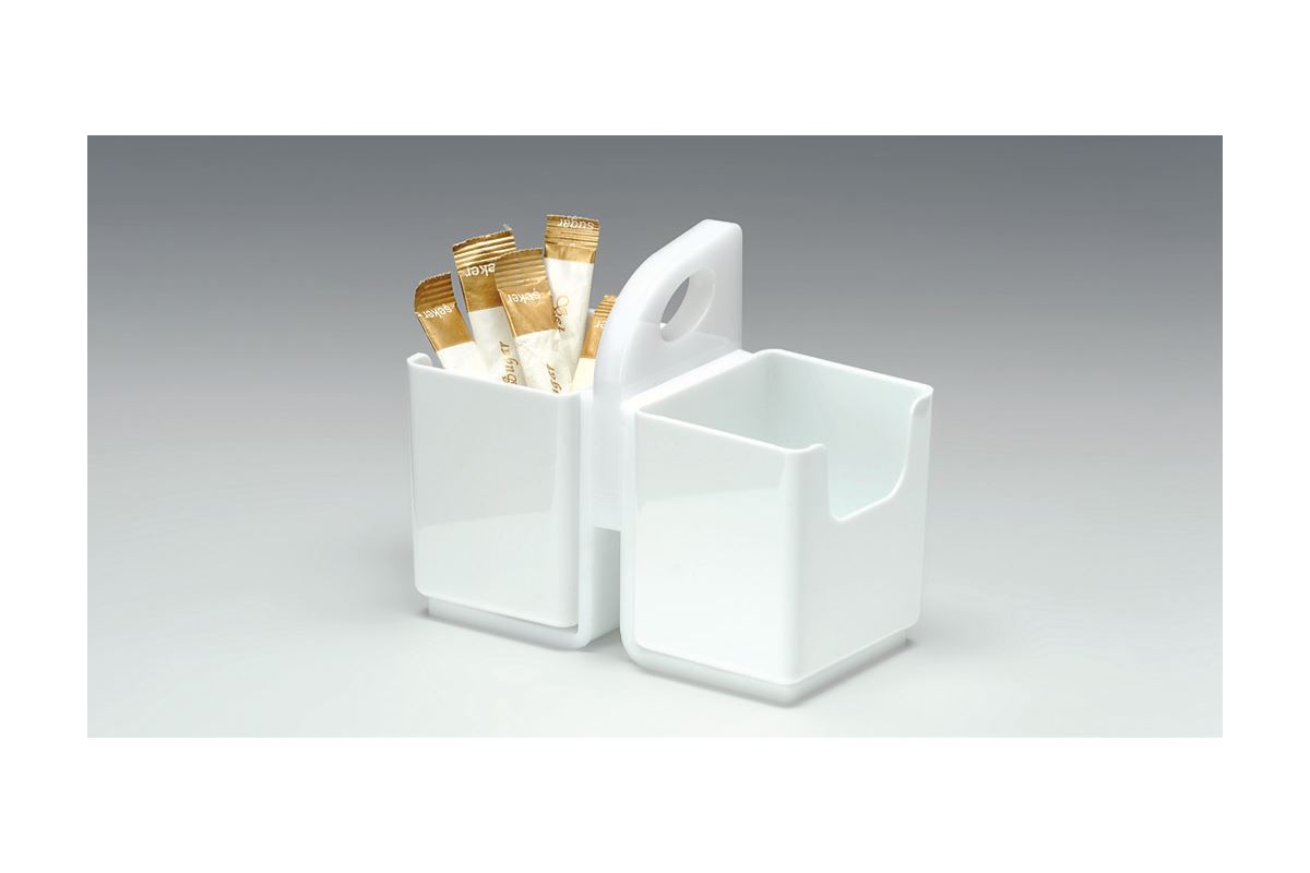 Bar Plastic Bag Sugar Holder Polycarbonate
