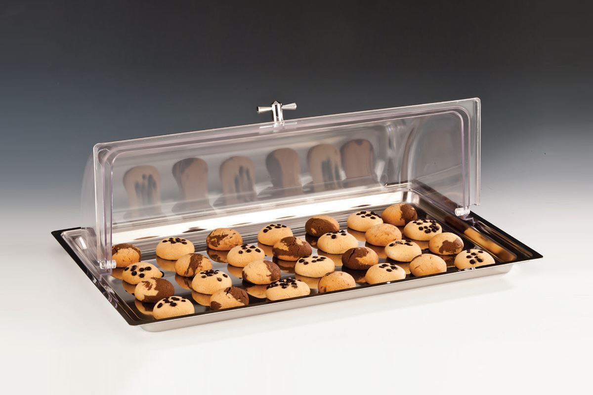 Food Contaıner Wıth Polycarbonate Rolltop Lıd / Bıg, Gn 1/1