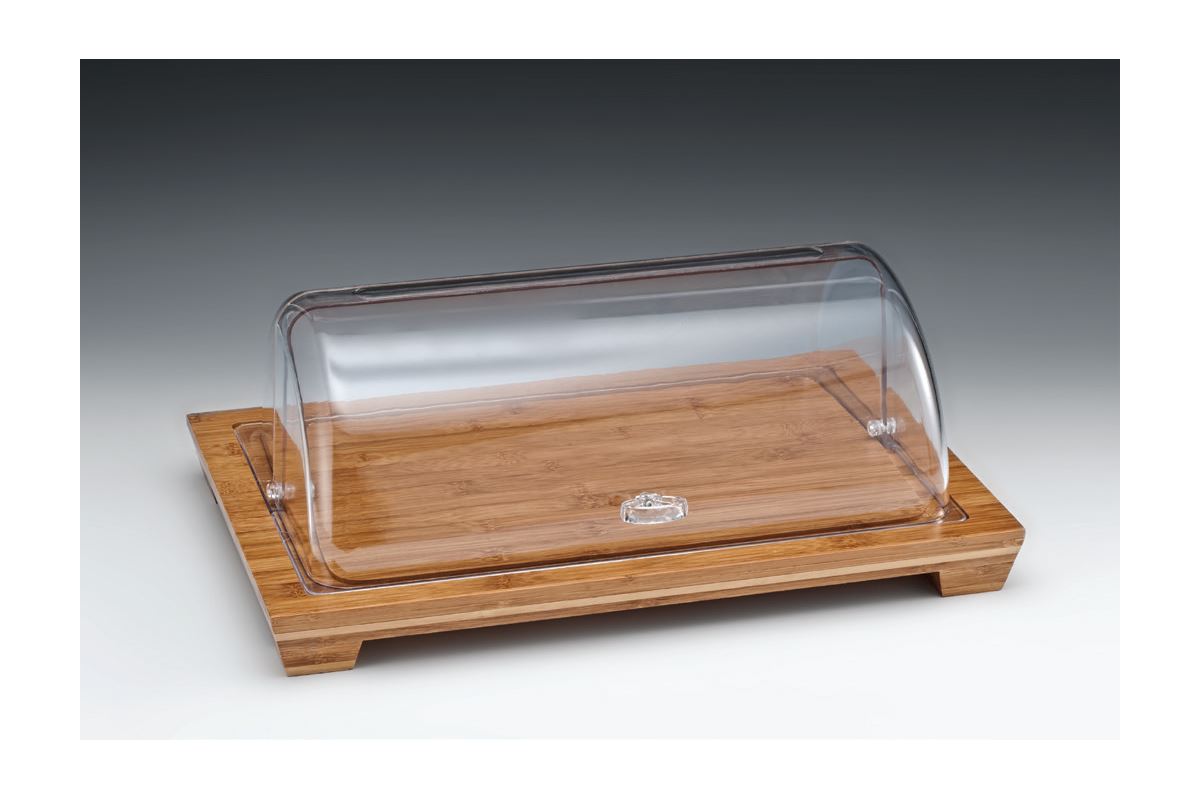 Food Container With Polycarbonate Rolltop Lid / Small