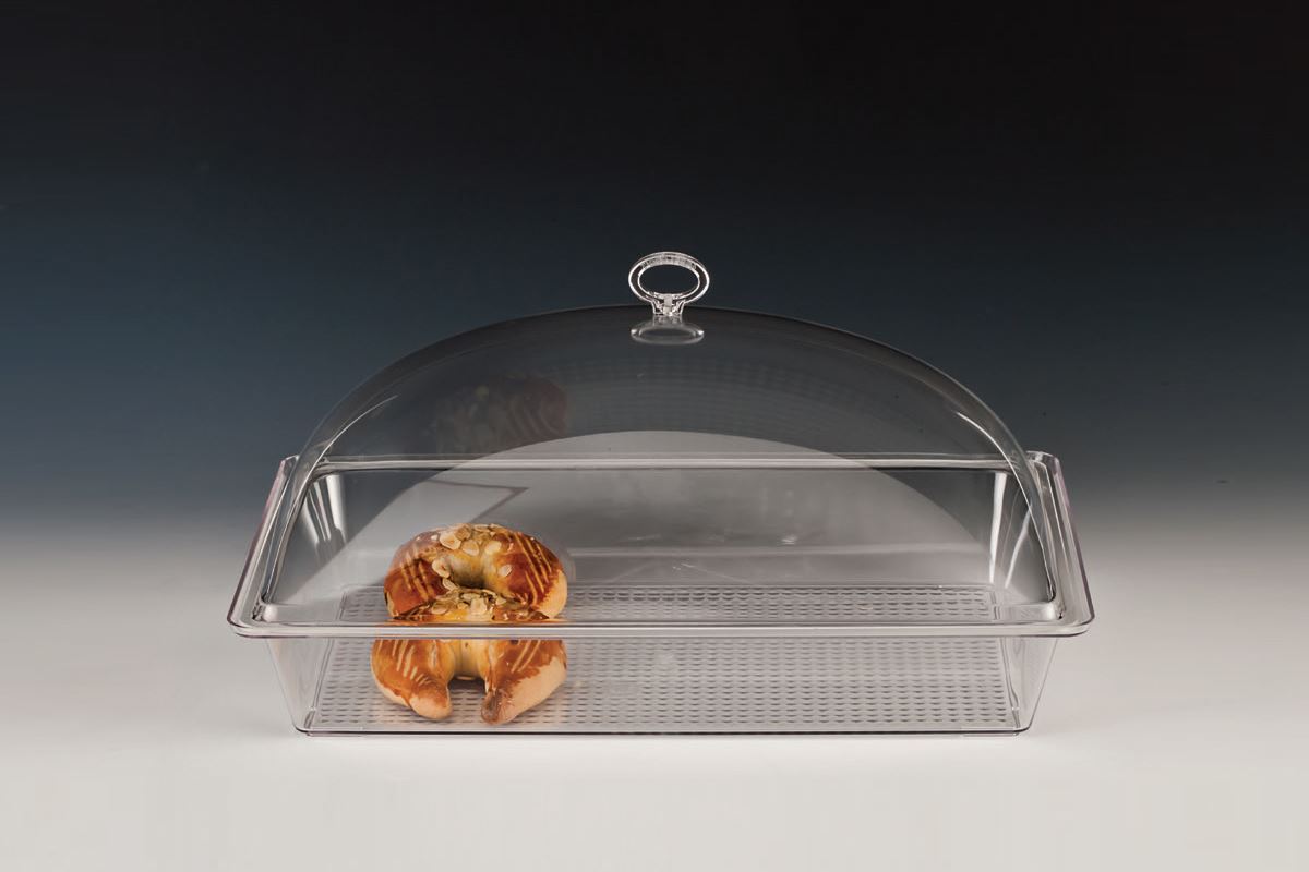 Food Contaıner Wıth Polycarbonate Tray / Deep