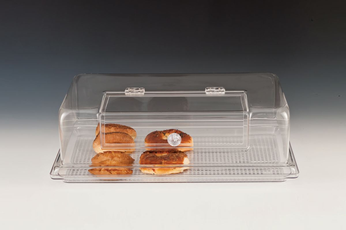 Food Contaıner Wıth Polycarbonate Tray / Gn 1/1