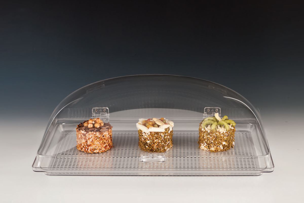 Food Container With Polycarbonate Tray / Gn 1/1