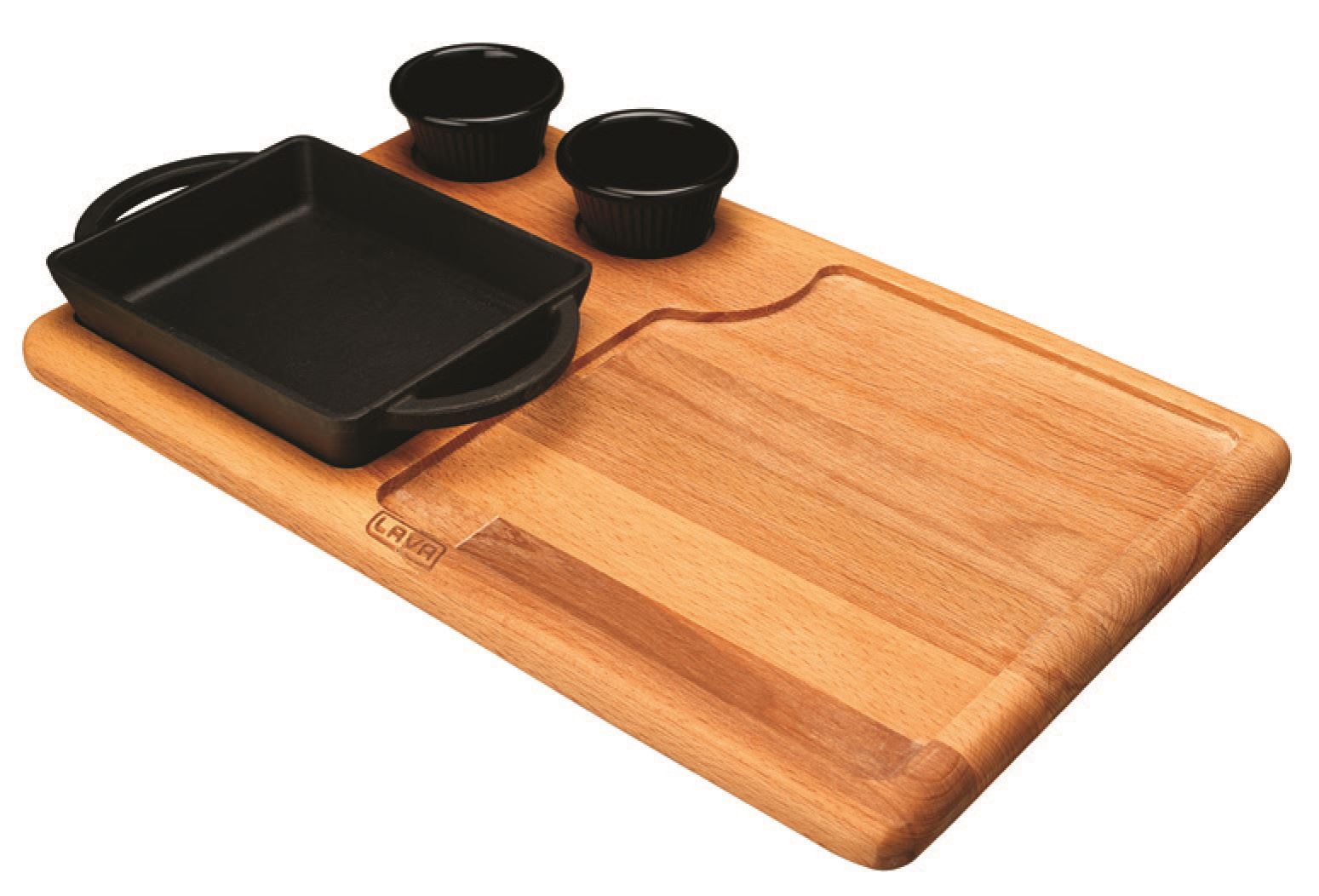WOODEN SERVING COMBINATION SETS