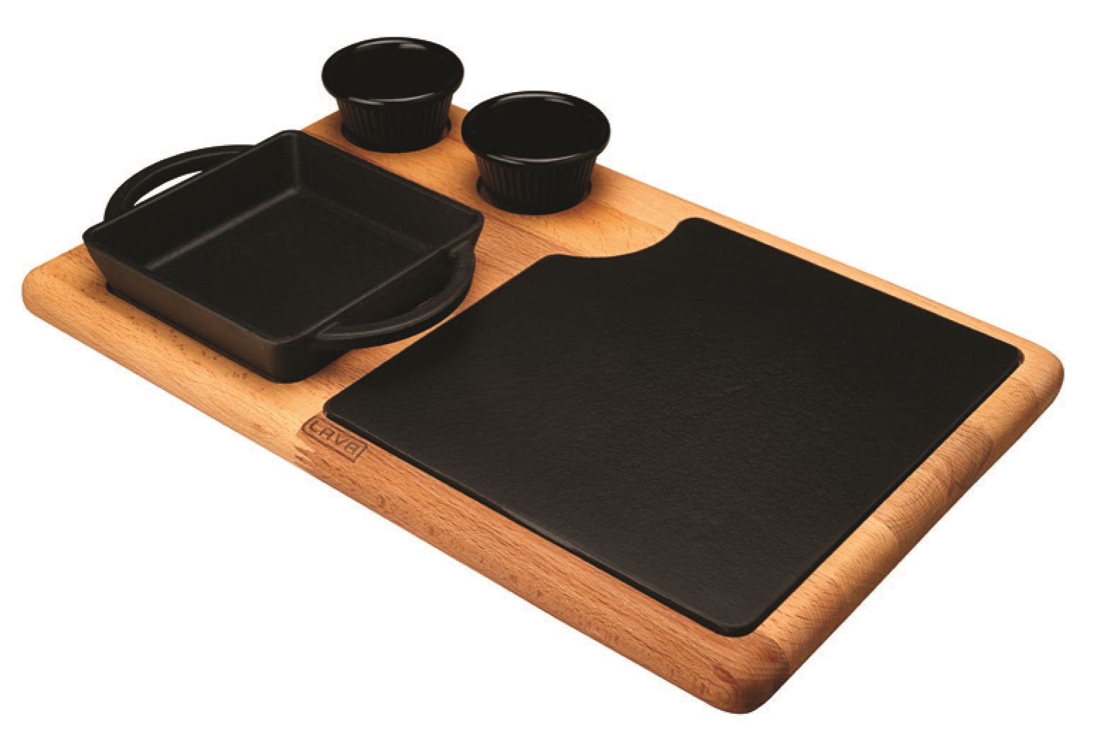 WOODEN SERVING COMBINATION SETS