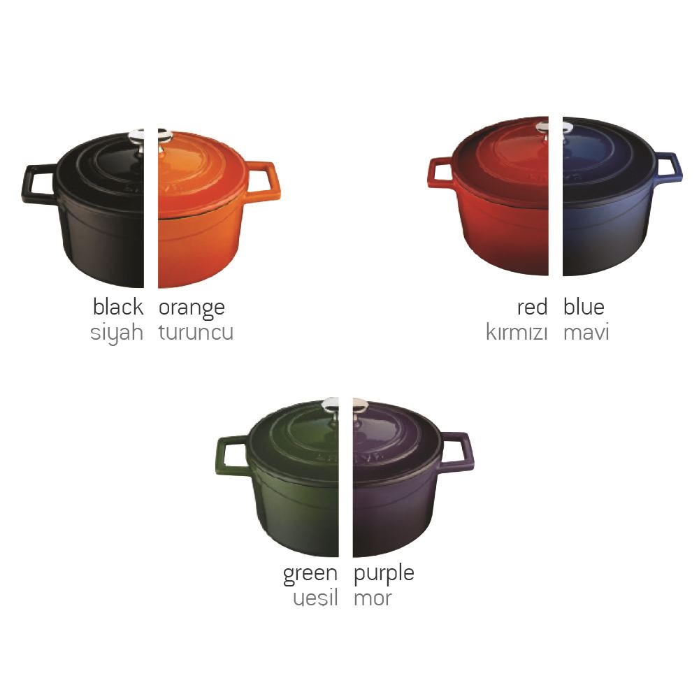 ROUND CASSEROLES