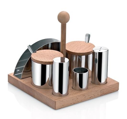 Sestet Salt-Spice Shaker Set (Mat-Glossy)
