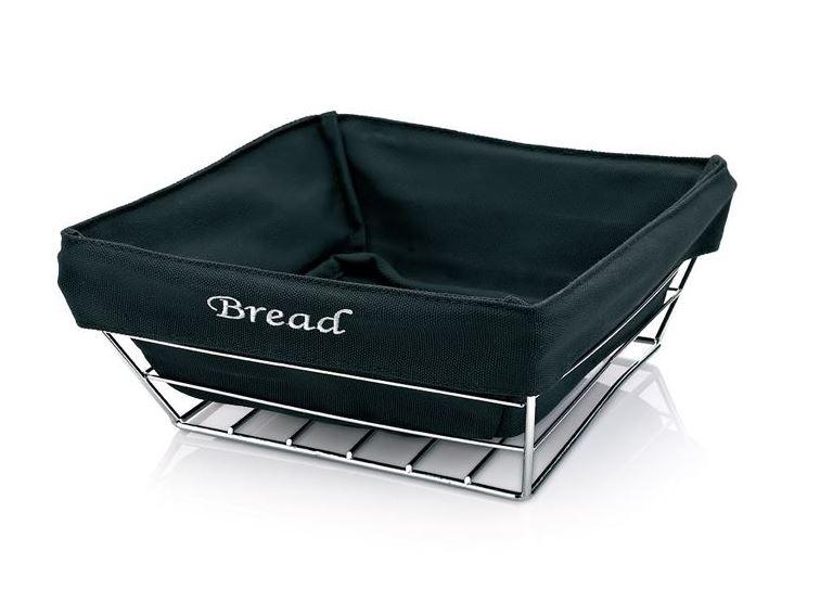 Wire Bread Baskets With Fabric (Square)