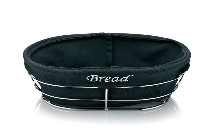 Wire Bread Baskets With Fabric (Oval)