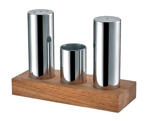 Triple Thin Salt Shaker Set (Mat-Glossy)