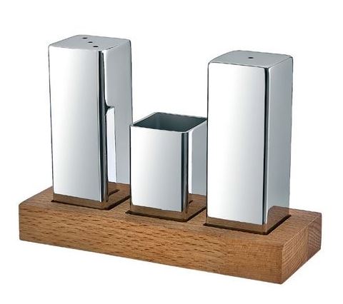 Triple Salt Shaker Set (Mat-Glossy)