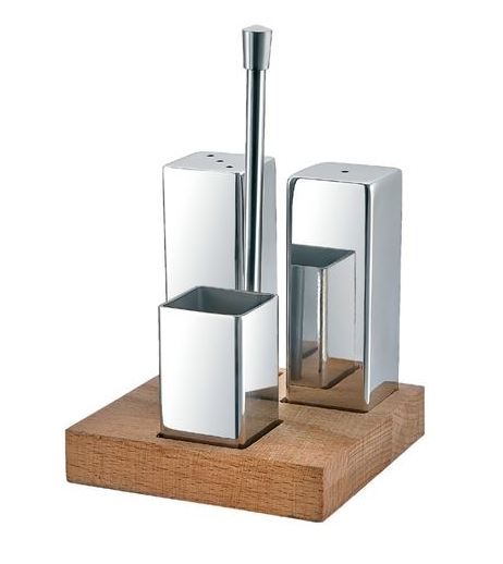 Triple Salt Shaker Set (Mat-Glossy)