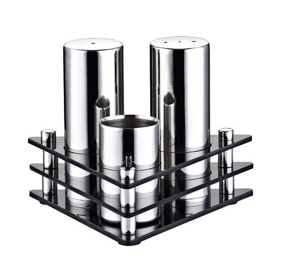Triple Triangle Salt Shaker Set (Glossy)