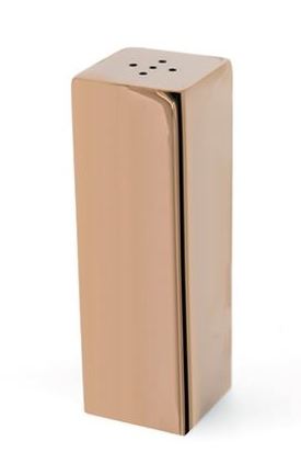 Single Square Salt Shaker (Copper Colored)