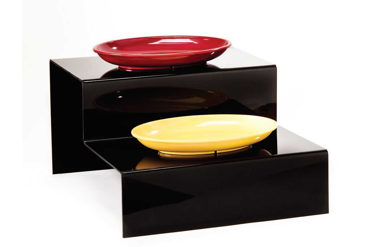 Display Stand With Melamine Tray