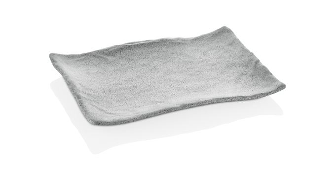 GREY GRANITE Rectangular Plate
