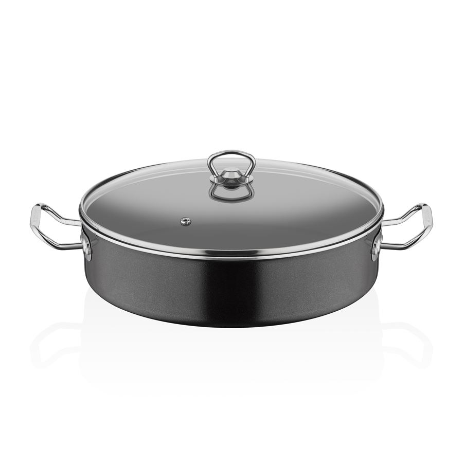 Mega Granite Shallow Casserole
