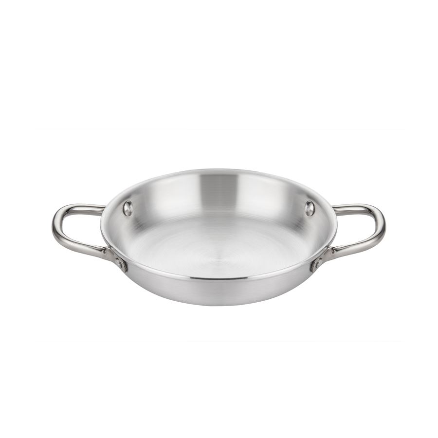 White Pearl Round Dish