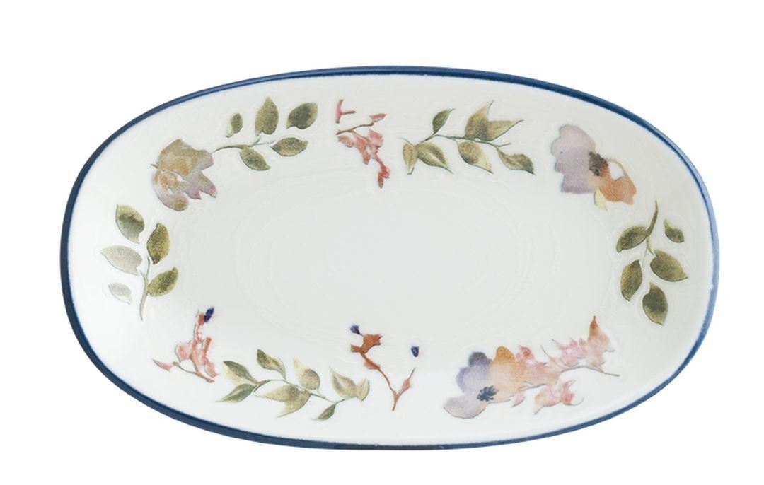 Spring Porcelain Plain Plate 19 cm