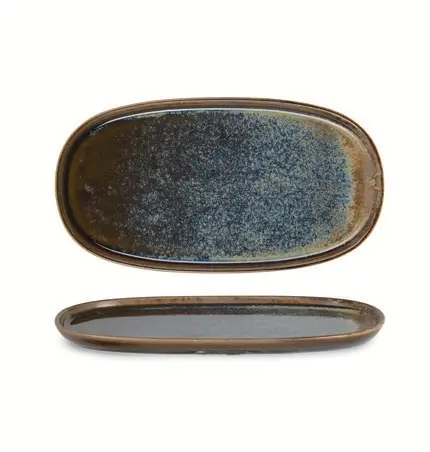 Toledo Oval Plate Flat