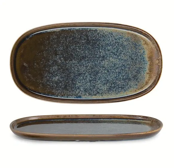 Toledo Oval Plate Flat