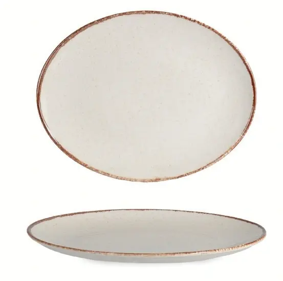 Ellips Oval Plate