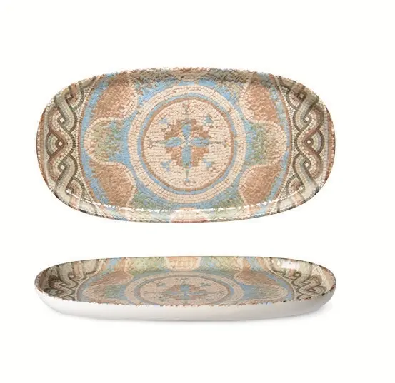 Toledo Oval Plate Flat