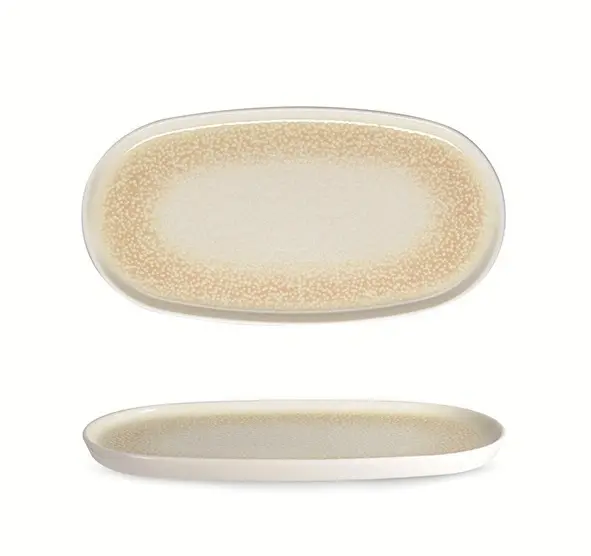 Toledo Oval Plate Flat